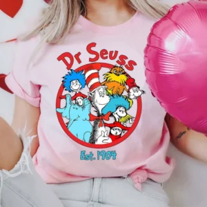 Dr Seuss Est 1904, Green Eggs And Ham, Cat In The Hat Shirt