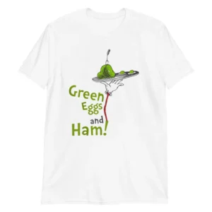 Dr. Seuss Green Eggs And Ham Title Shirt