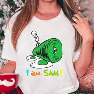Funny Fried Green Ham And Eggs Days I Am Sam Tshirt, Teacher Life Shirts